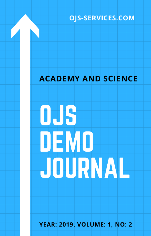 					View Vol. 1 No. 2 (2019): OJS Demo Journal
				
